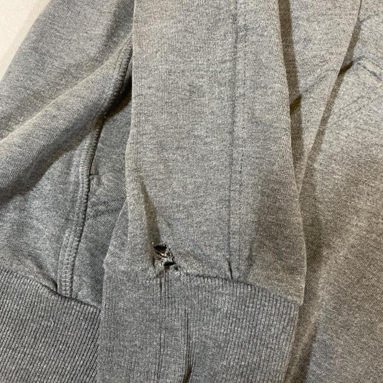 Vintage Washed Out Grey Adidas Hoodie No flaws... - Depop