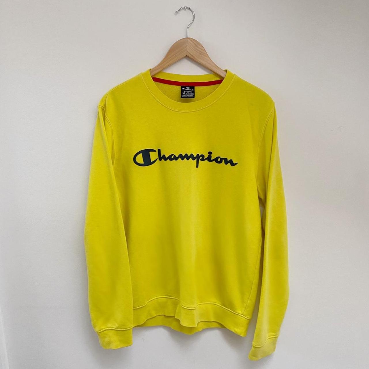 Yellow discount champion jumper