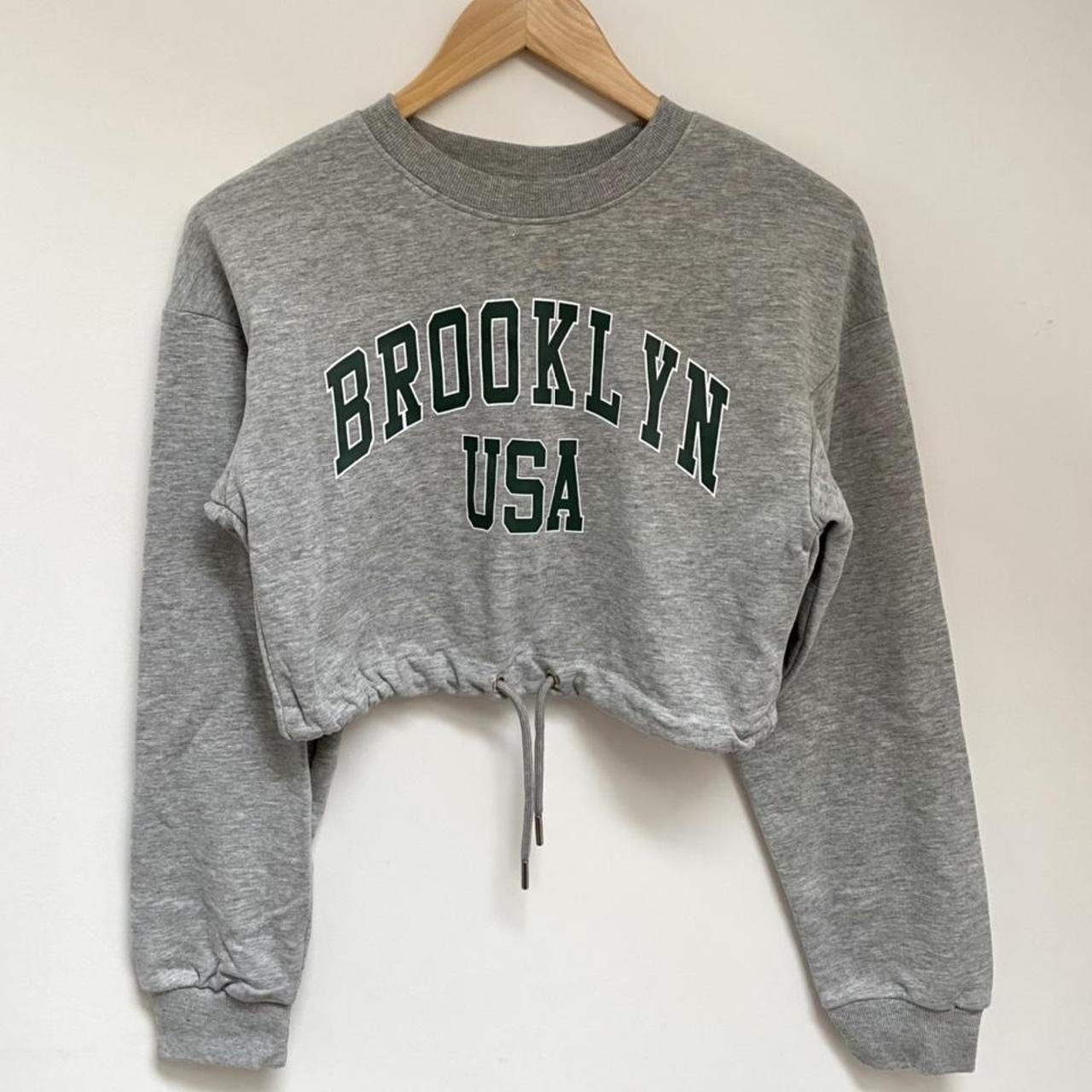 Bershka Brooklyn USA sweatshirt :) Size: XS Colour:... - Depop