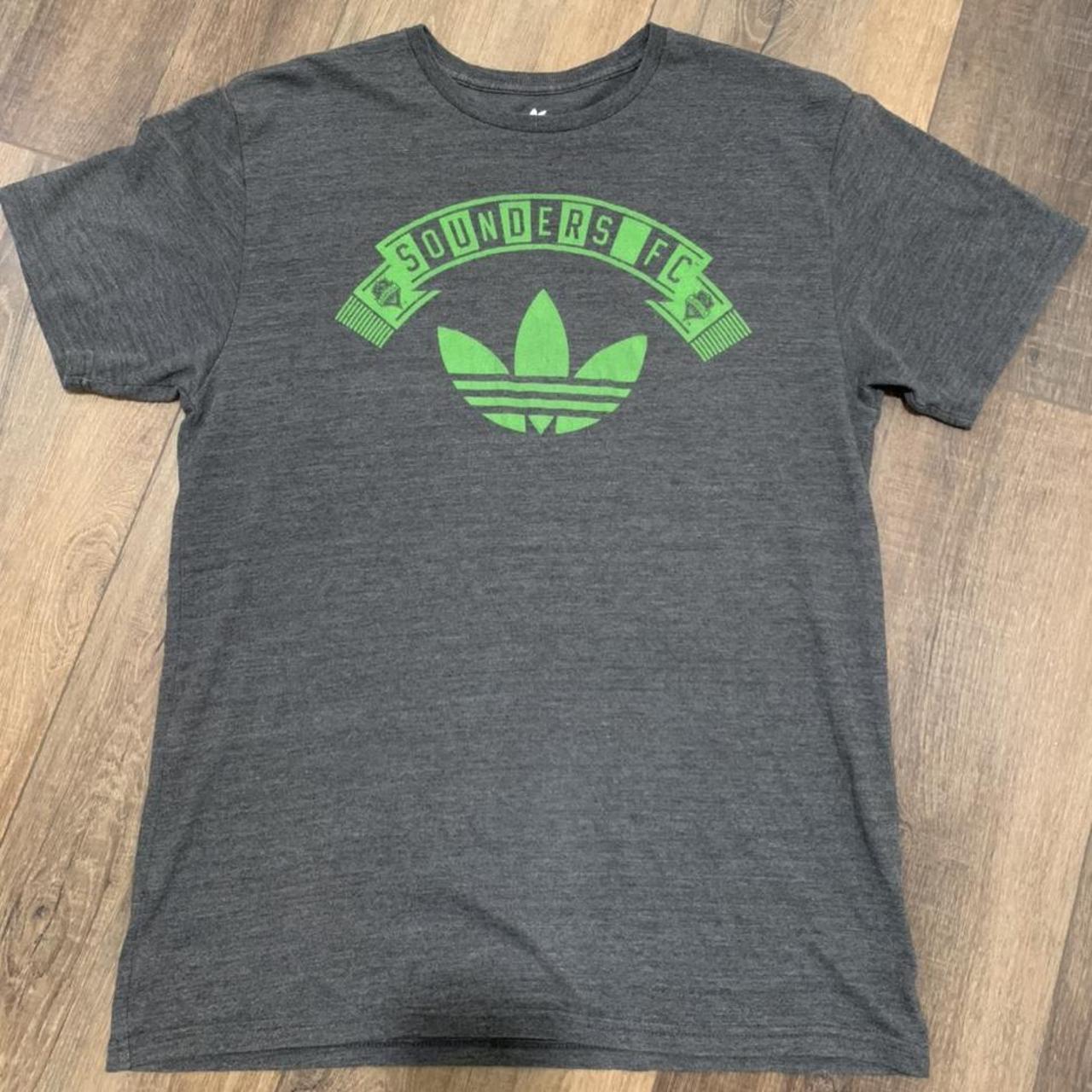 Adidas Men's T-Shirt - Green - M