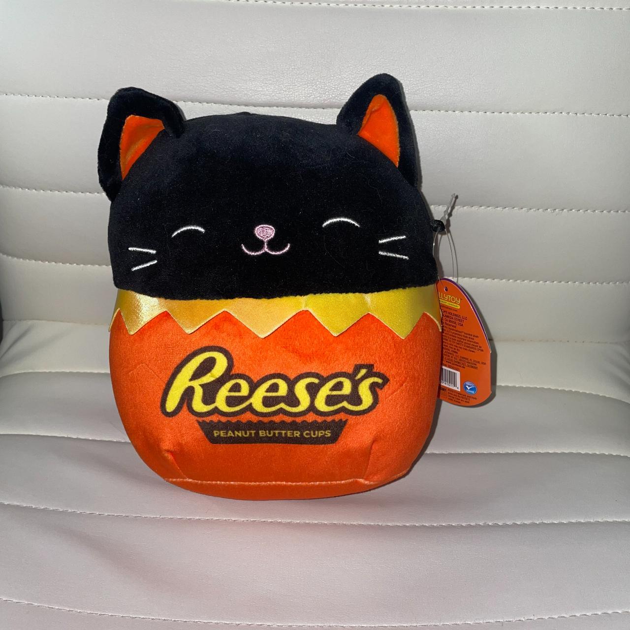 reese's peanut butter cups squishmallow kitty cat - Depop
