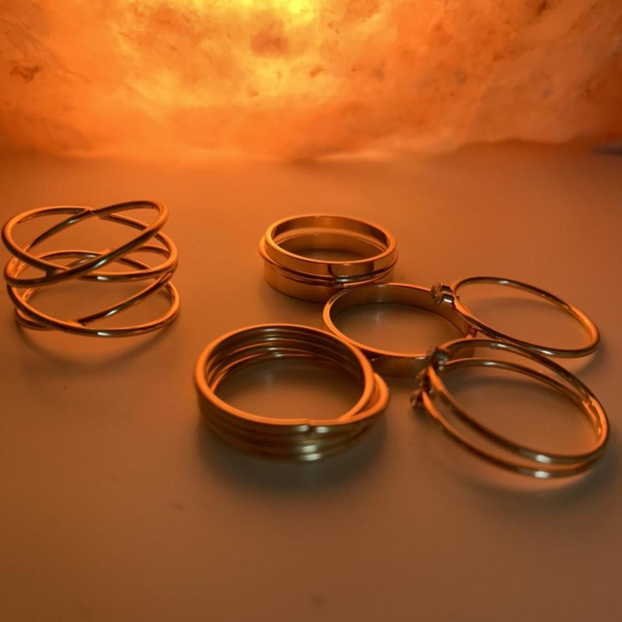 Product Image 1 - Gold layering rings- pack of