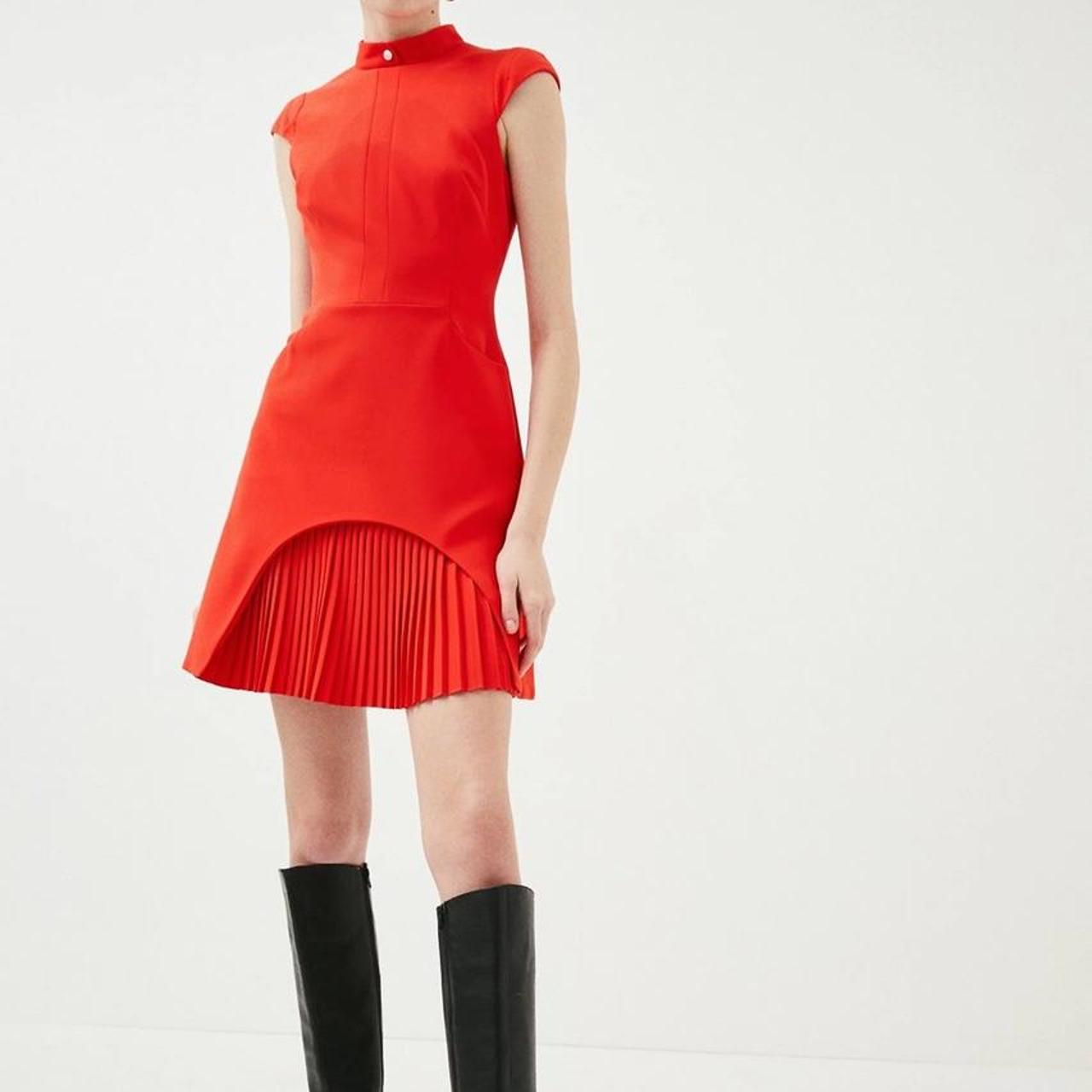 New Karen Millen Military Tailored Dress with... Depop