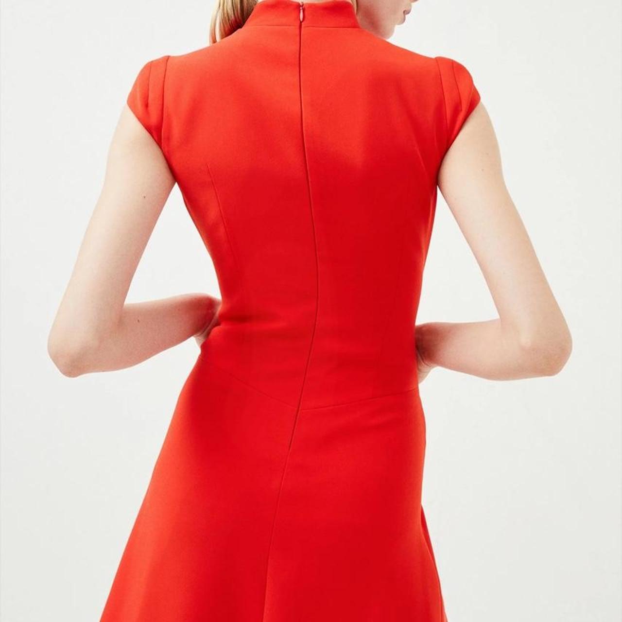 New Karen Millen Military Tailored Dress with... Depop