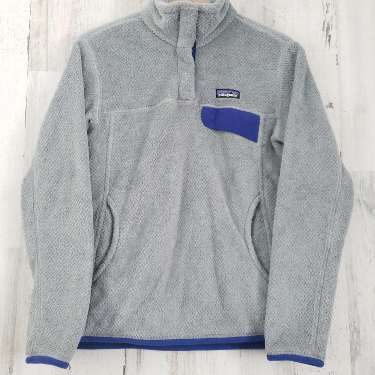 Patagonia Women's Grey Jumper | Depop