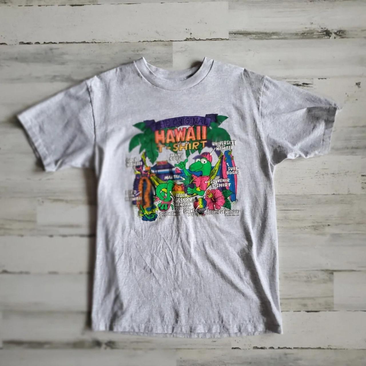 The Original Hawaii Souvenir Vintage T-Shirt Made in... - Depop