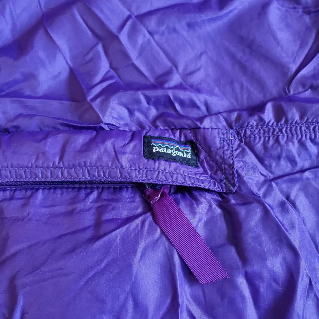 Patagonia Men's Green and Purple Jacket | Depop