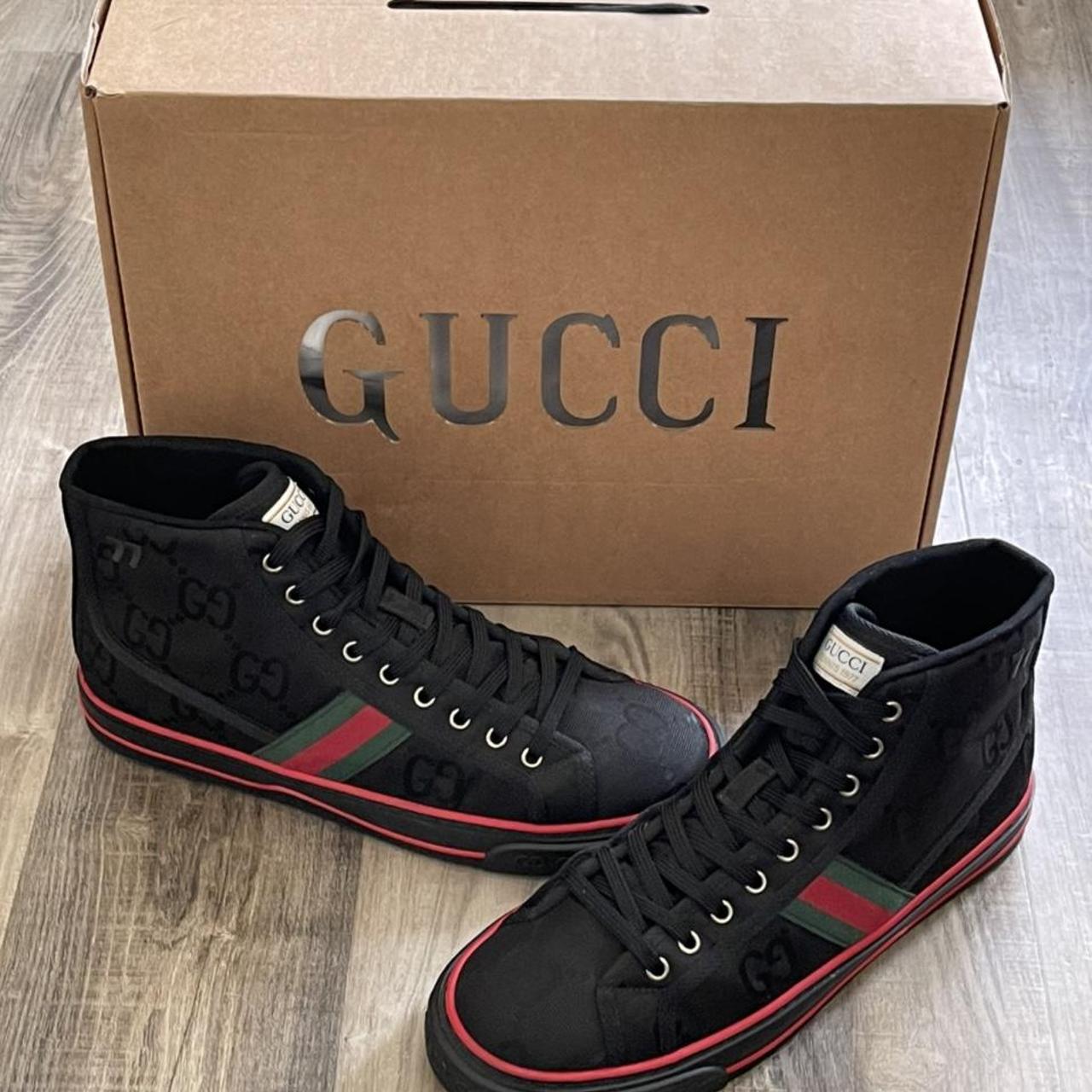 Gucci Off The Grid High Top Sneakers in Black - Gucci