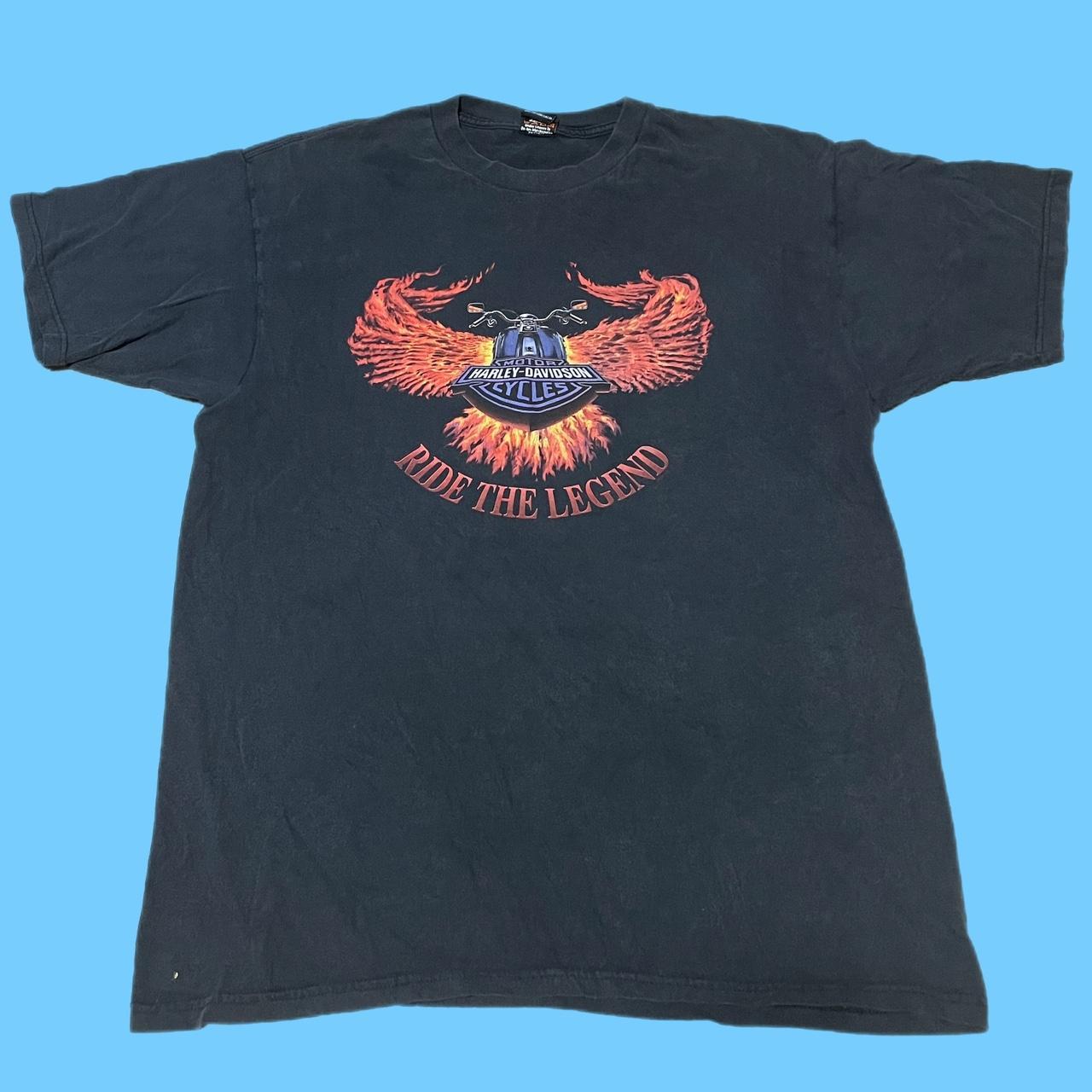 90s harley davidson shirt