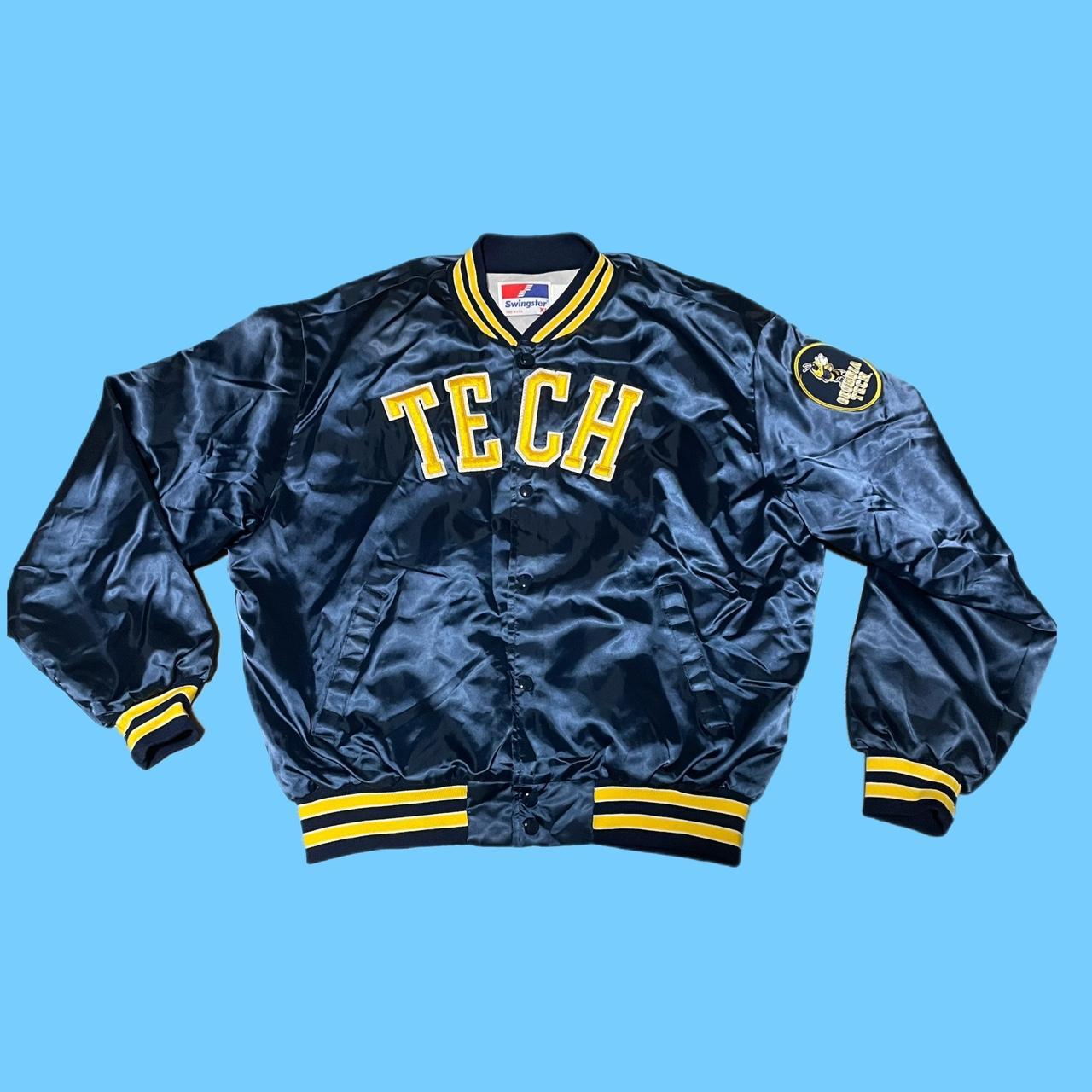 Vintage 90s Georgia Tech Blue Jackets Youth Size M Starter