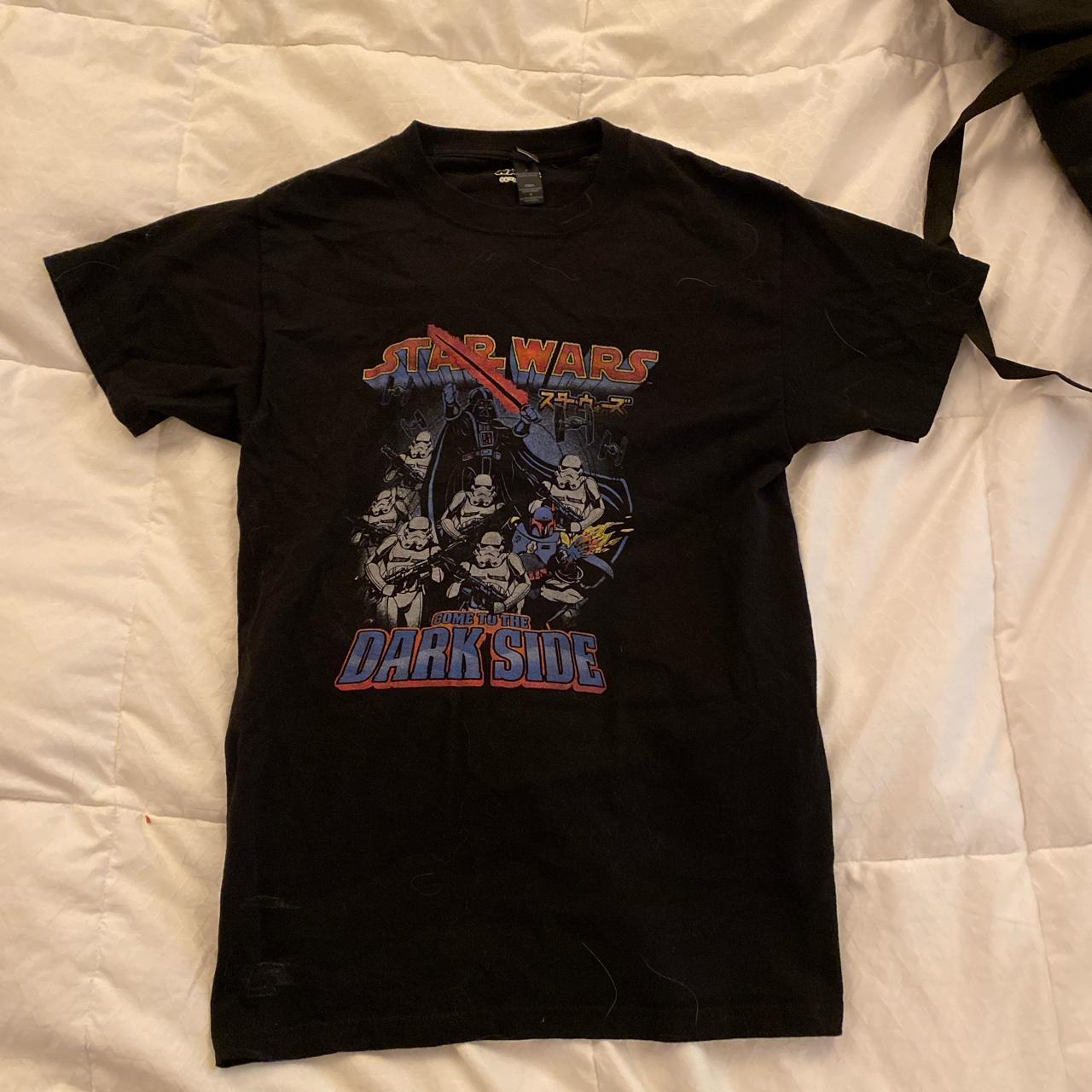 pacsun star wars tee-shirt never worn one scuff on... - Depop