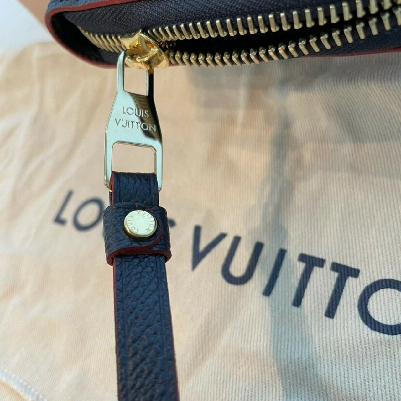 Louis Vuitton Clemence Clémence Wallet, Navy