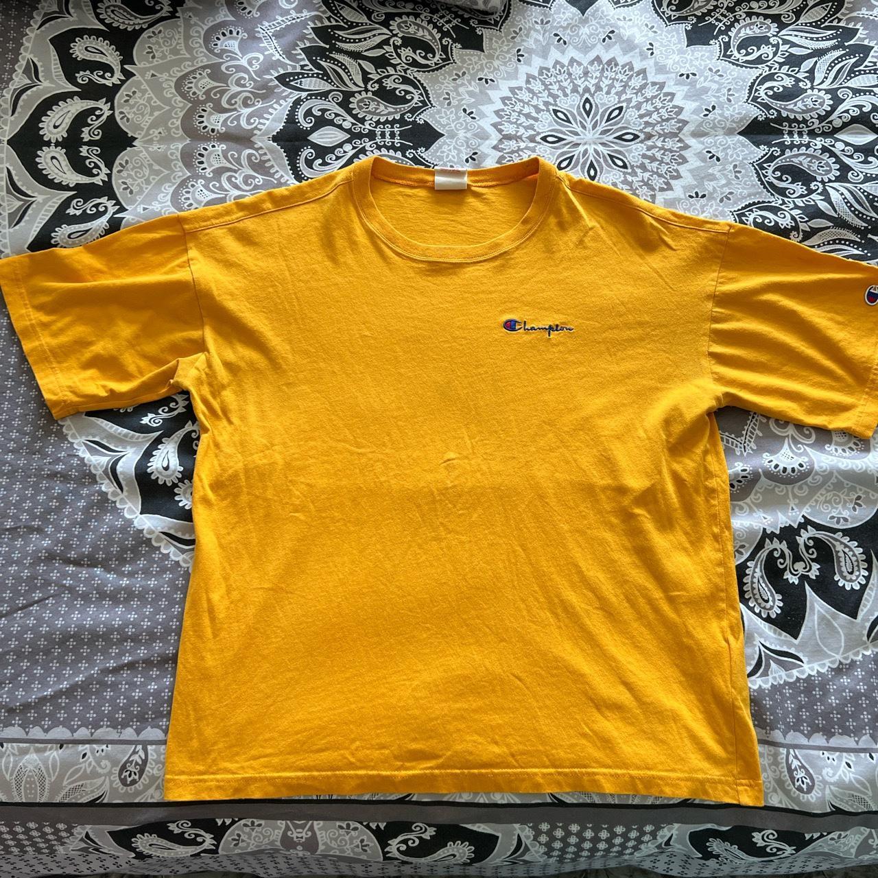 champion mustard shirt