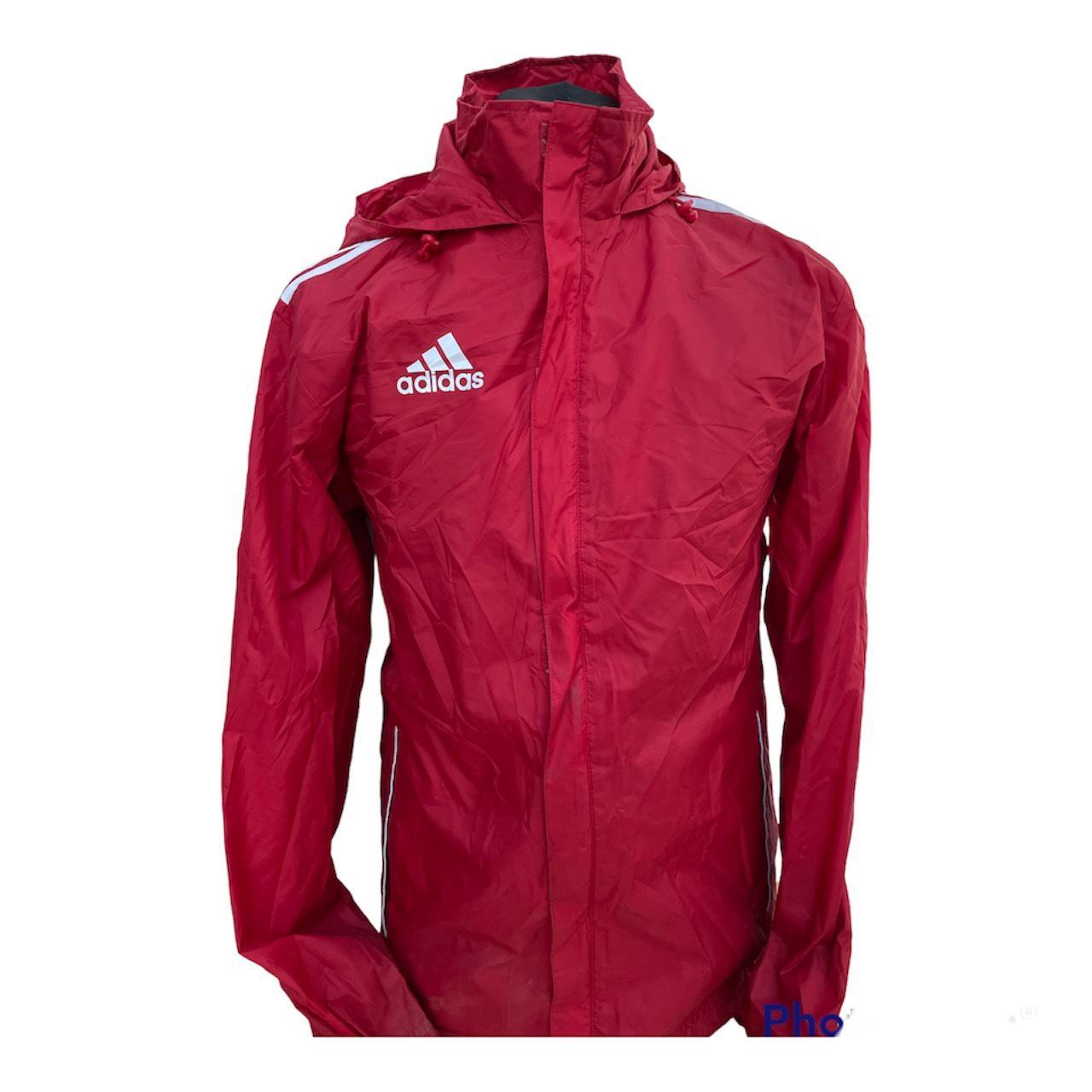Adidas Men's Red Jacket Depop