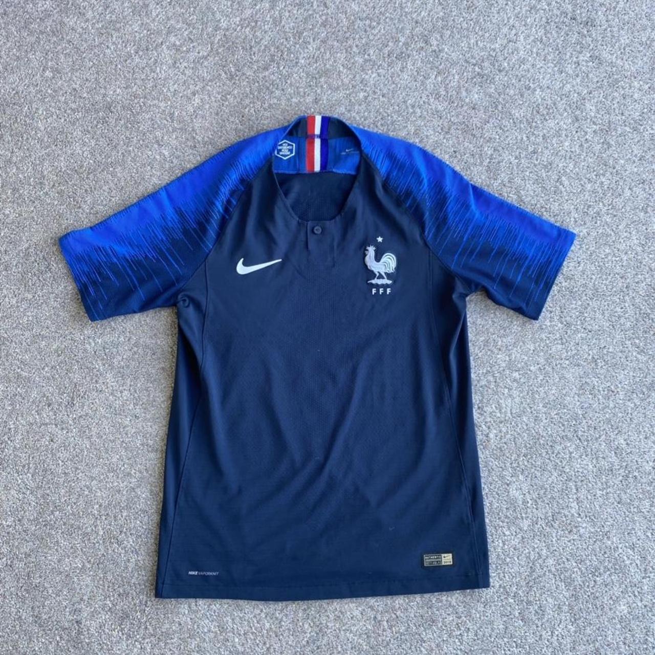 Nike France 2018 World Cup Player’s Authentic Home... - Depop