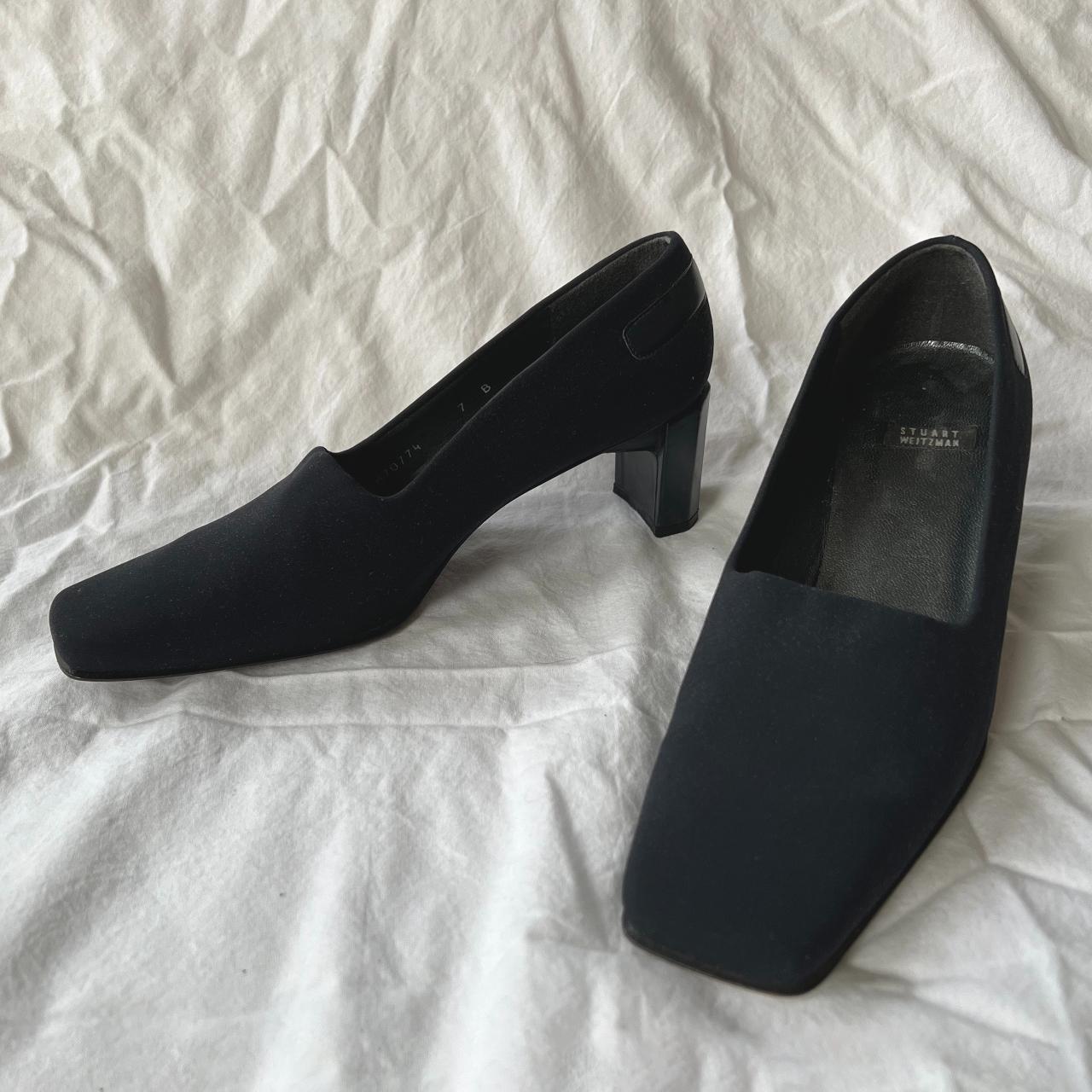 stuart weitzman block heels