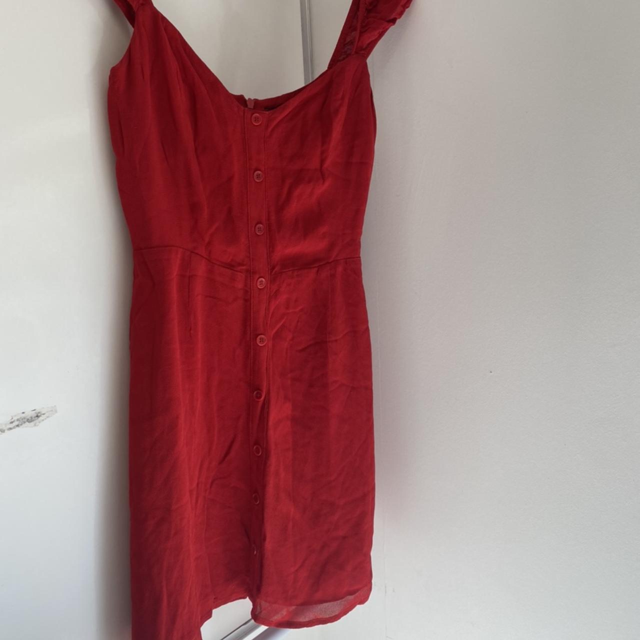 Reformation red dress size US 0 (XS) or would fit XXS - Depop