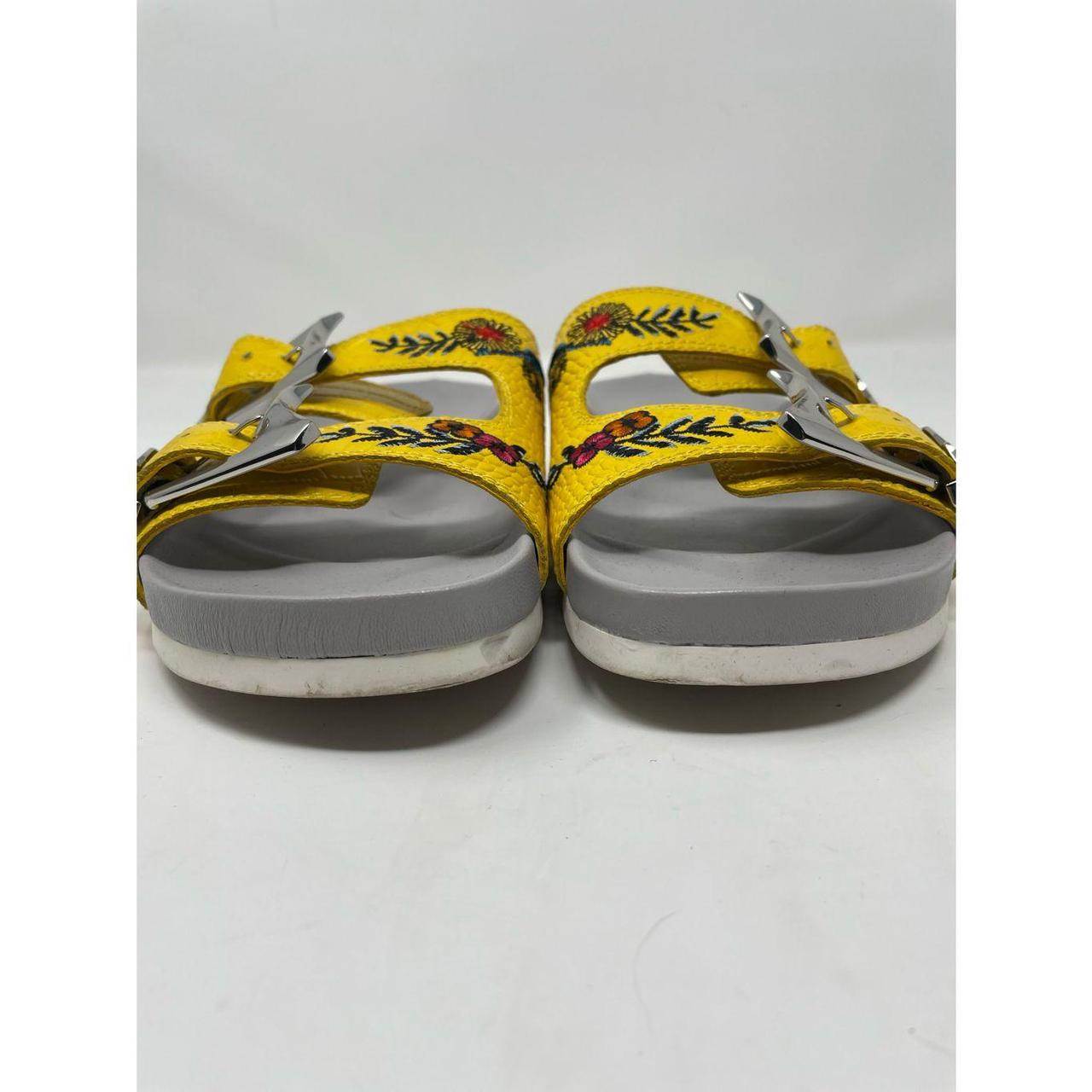 Product Image 4 - Color/Material: Yellow Embroidered Crocco Print