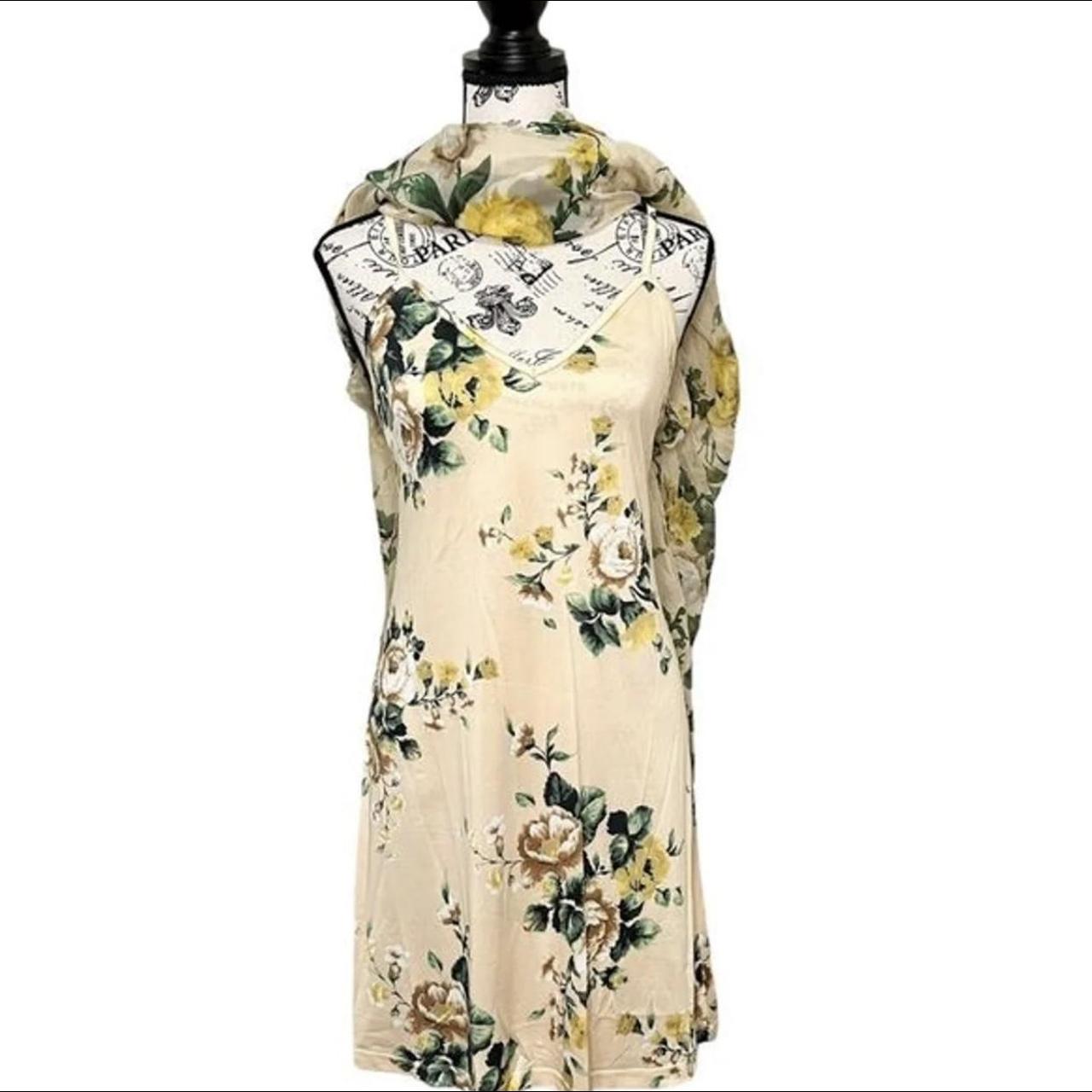 Anthropologie OPT Felicity store Dress Yellow Floral