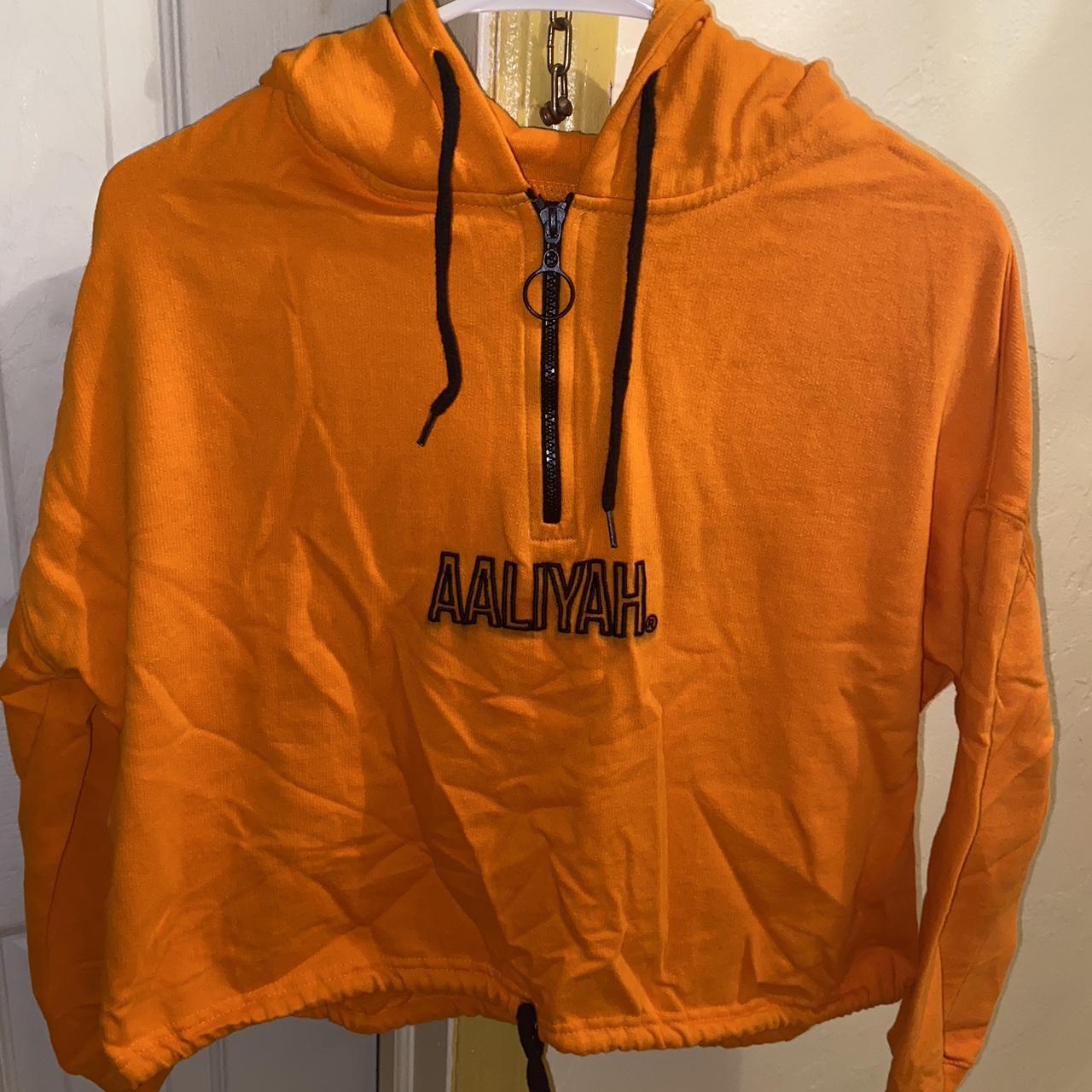 Aaliyah cropped sales hoodie