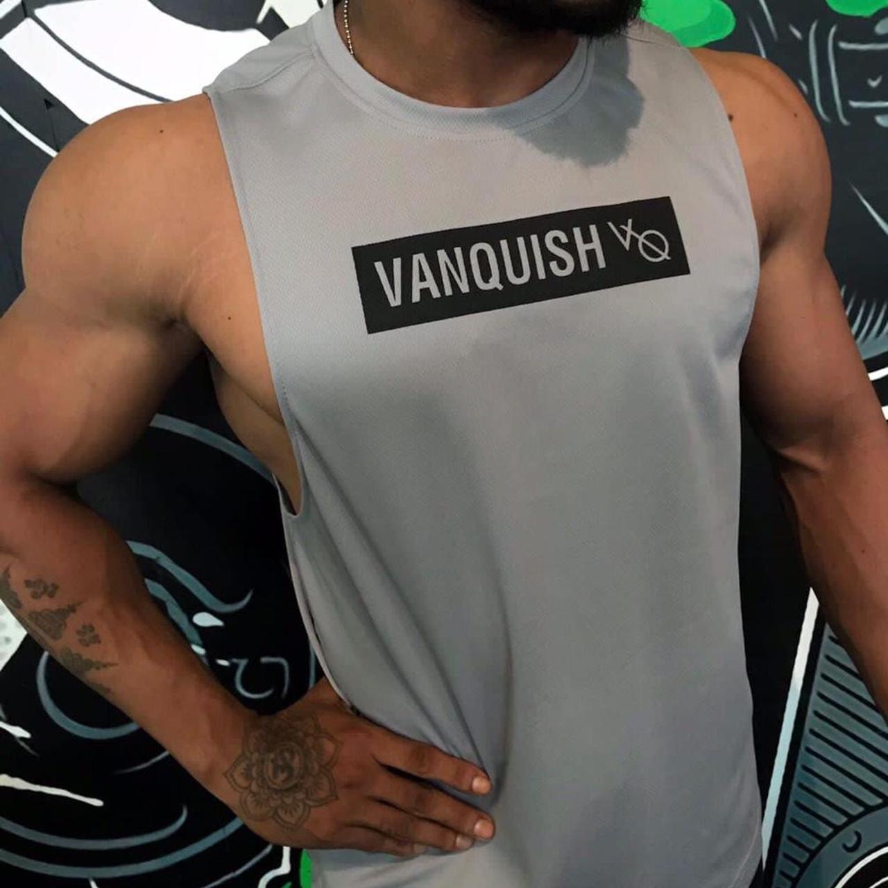 Gym clothes Vanquish Model wear L streetwear... Depop