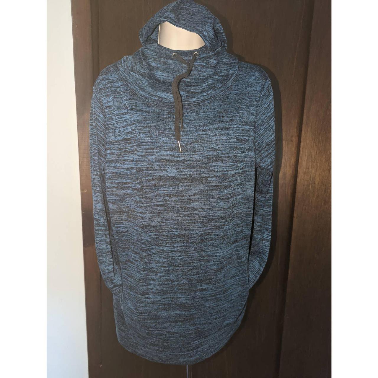 Women's LL Bean High Neck Pullover Hoodie Size... - Depop