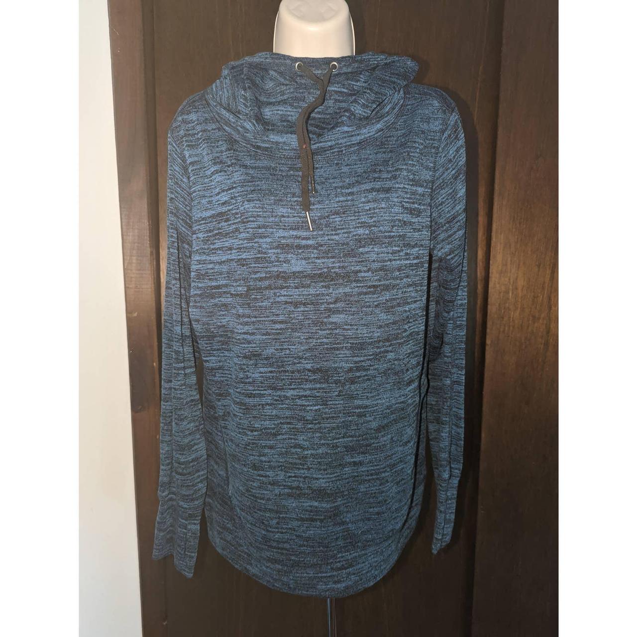 Women's LL Bean High Neck Pullover Hoodie Size... - Depop