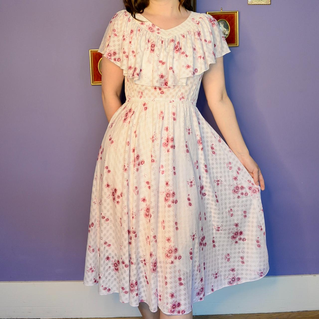 This 70's vintage prairie dress is one of my... - Depop