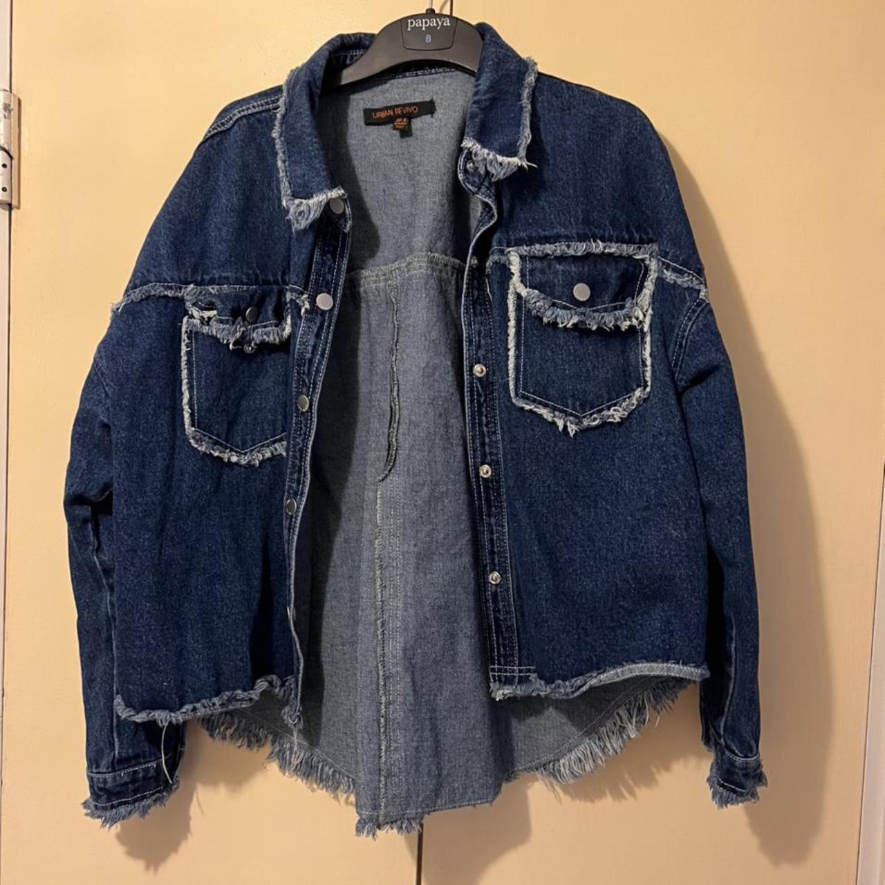 Urban Revivo denim shirt, size UK10. Very good... - Depop