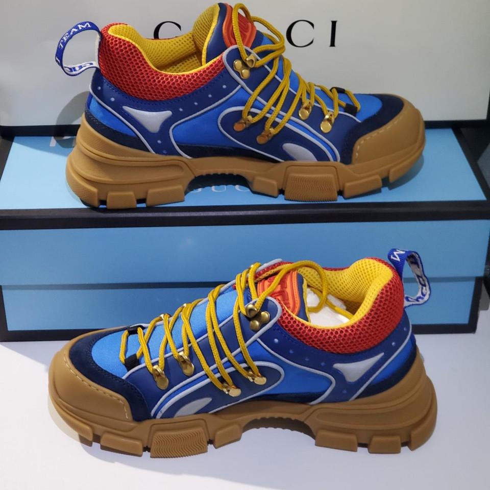 Gucci best sale flashtrek blue