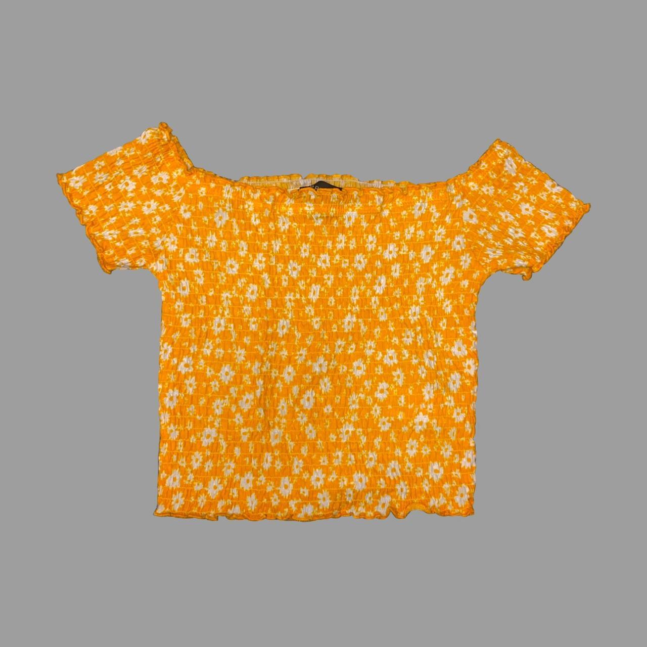 Primark Women's Yellow Shirt | Depop