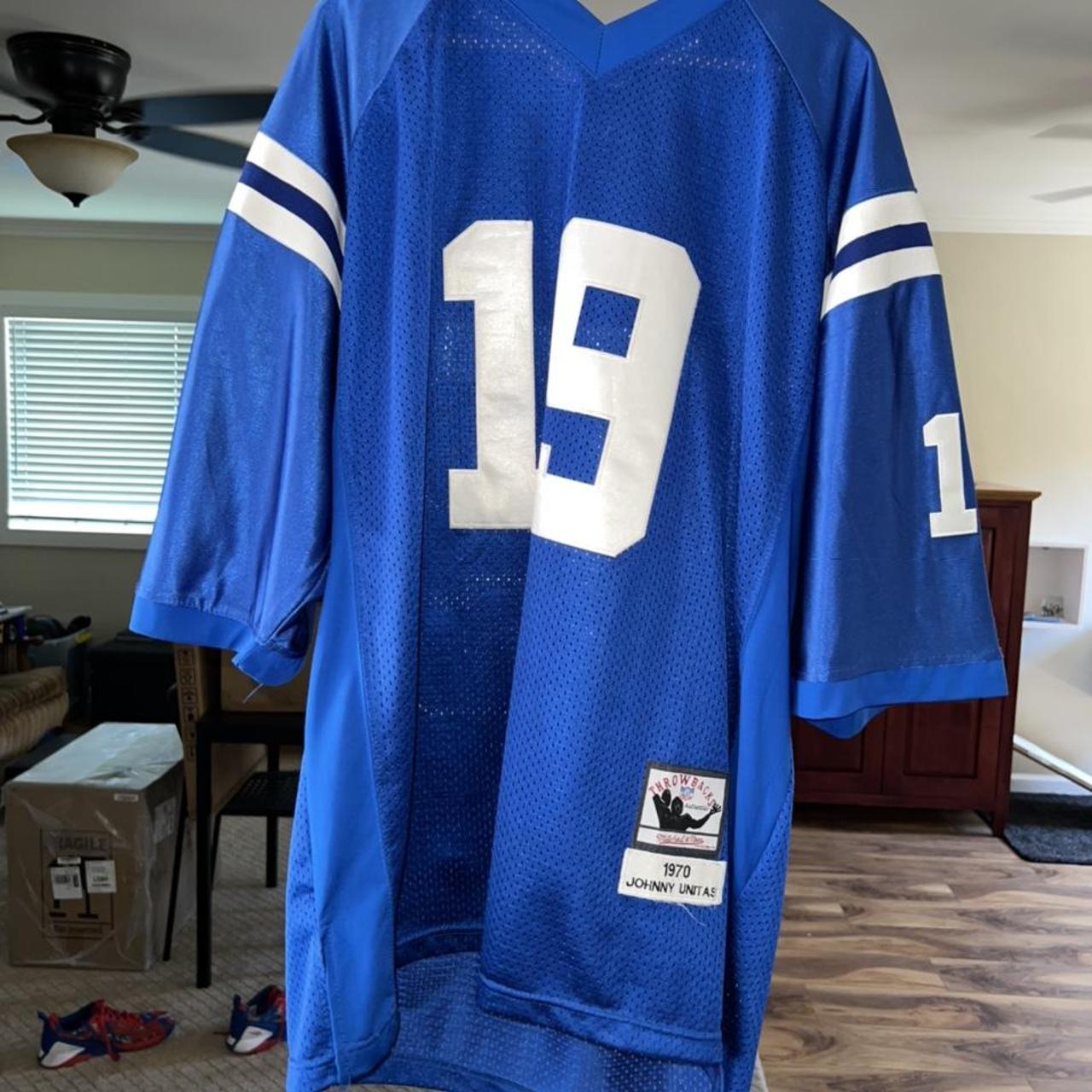 Vintage Johnny Unitas football jersey XL 26 chest - Depop