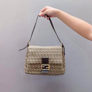 Authentic vintage Fendi Zucca mini tote Like new - Depop