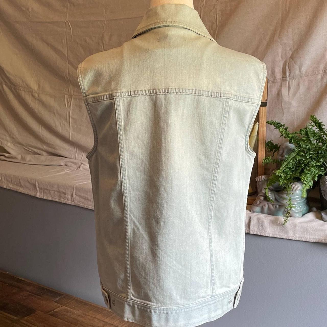 Tibi Women's Blue Gilet (4)