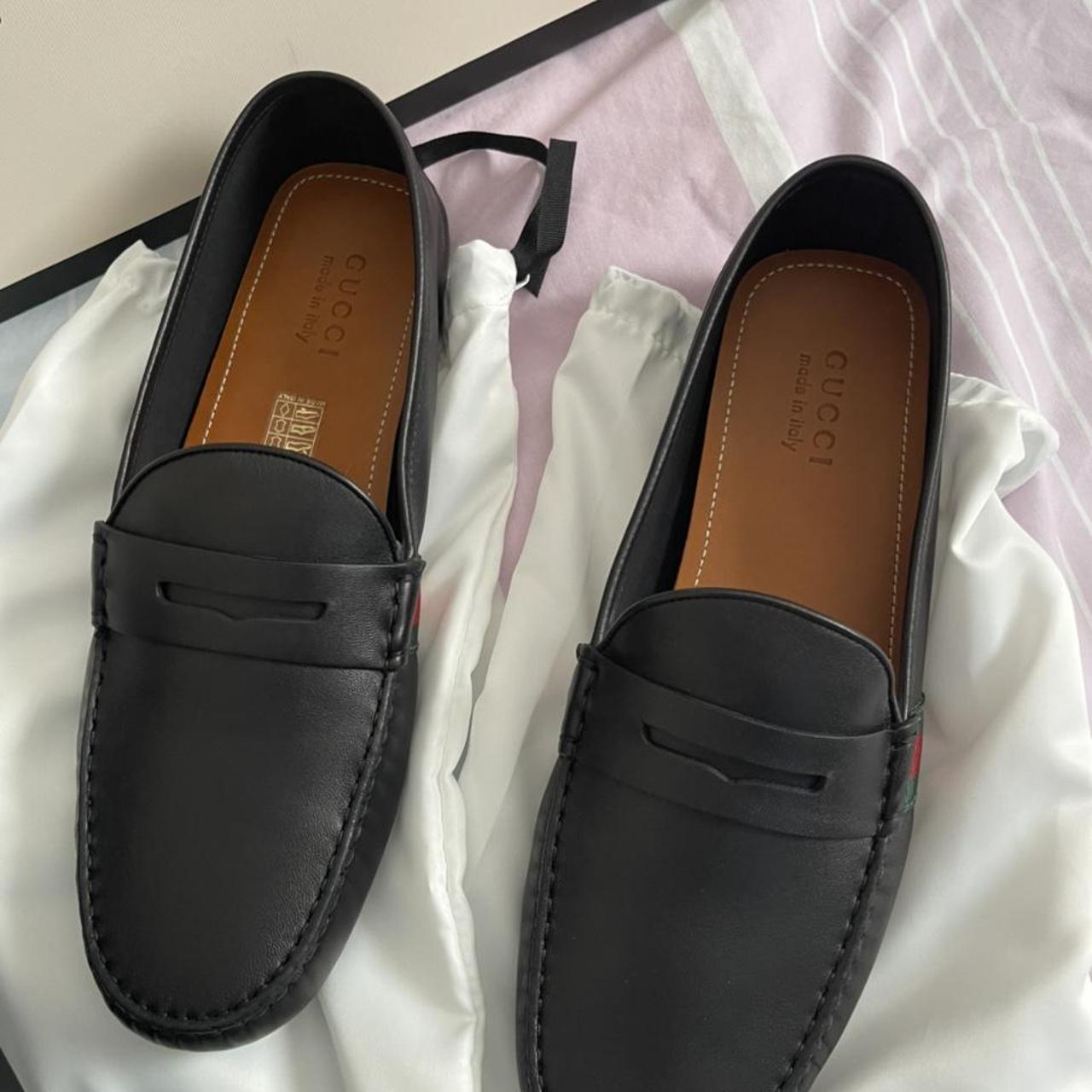 Gucci driving shoes on sale mens