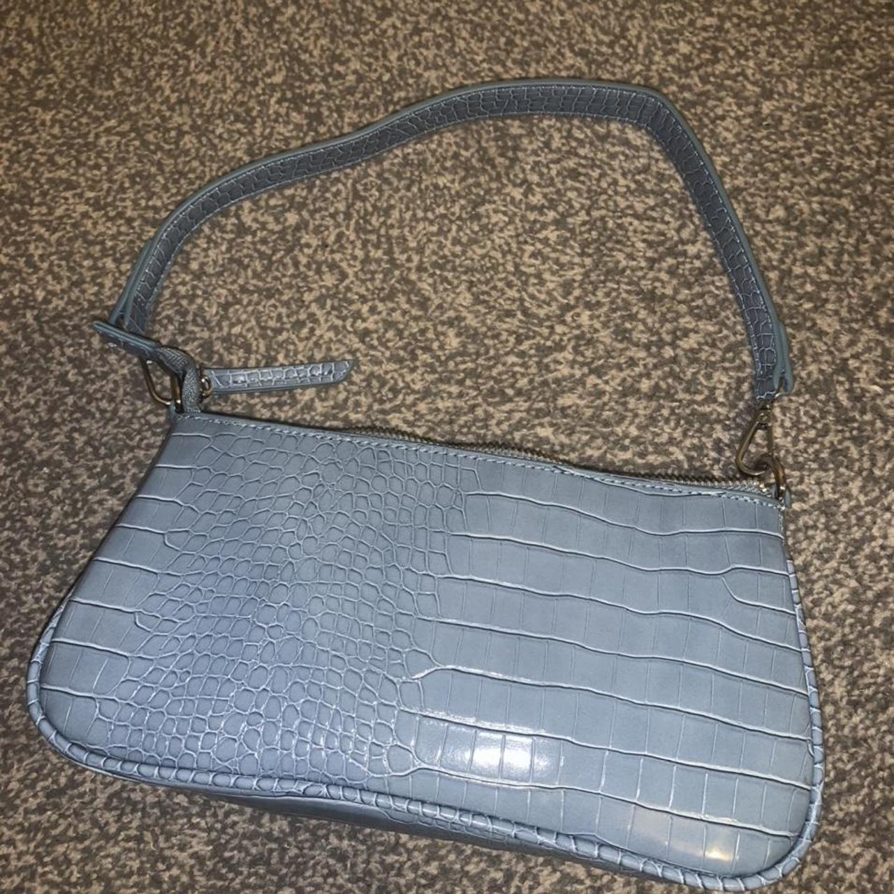 Baby blue knee high boots and bag, only worn once... Depop