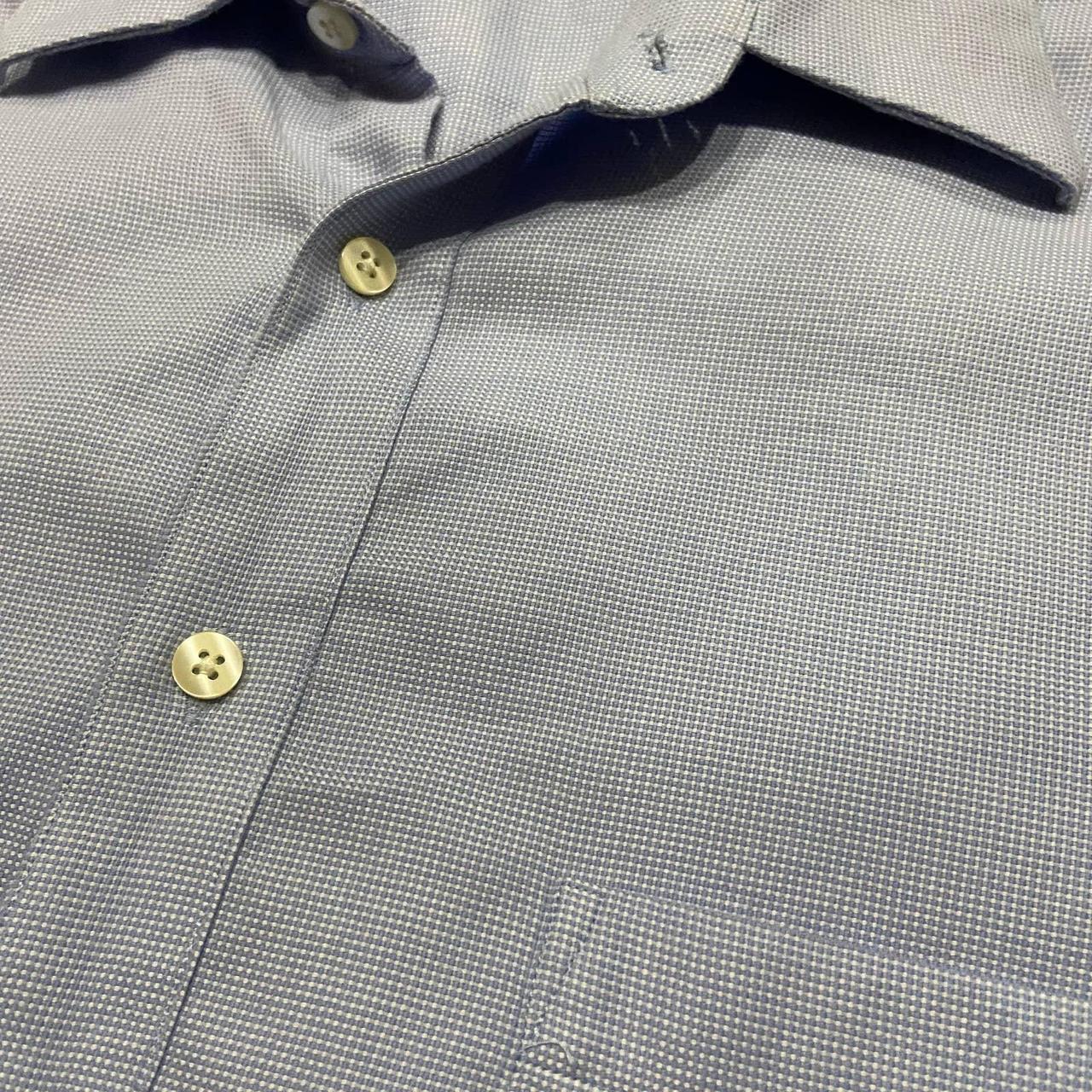 Donna Karan Signature Blue Button Down Dress Shirts... - Depop