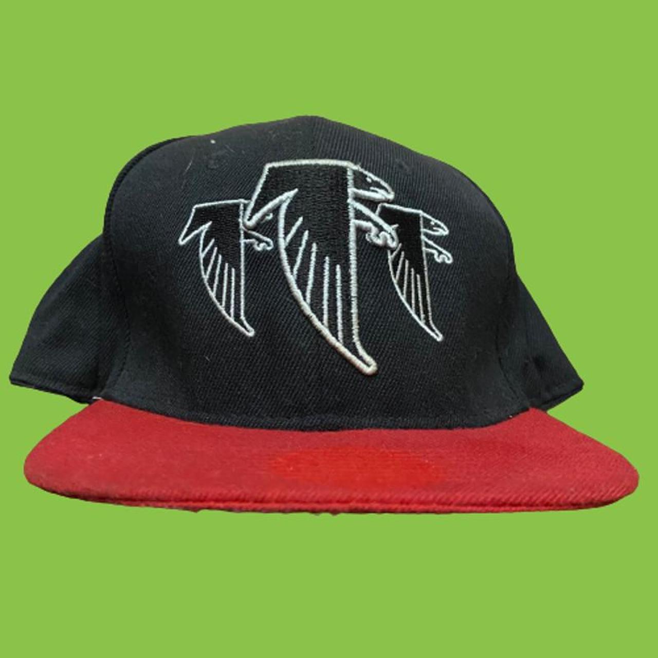 Mitchell & Ness Atlanta Falcons Two-Tone Black Red - Depop