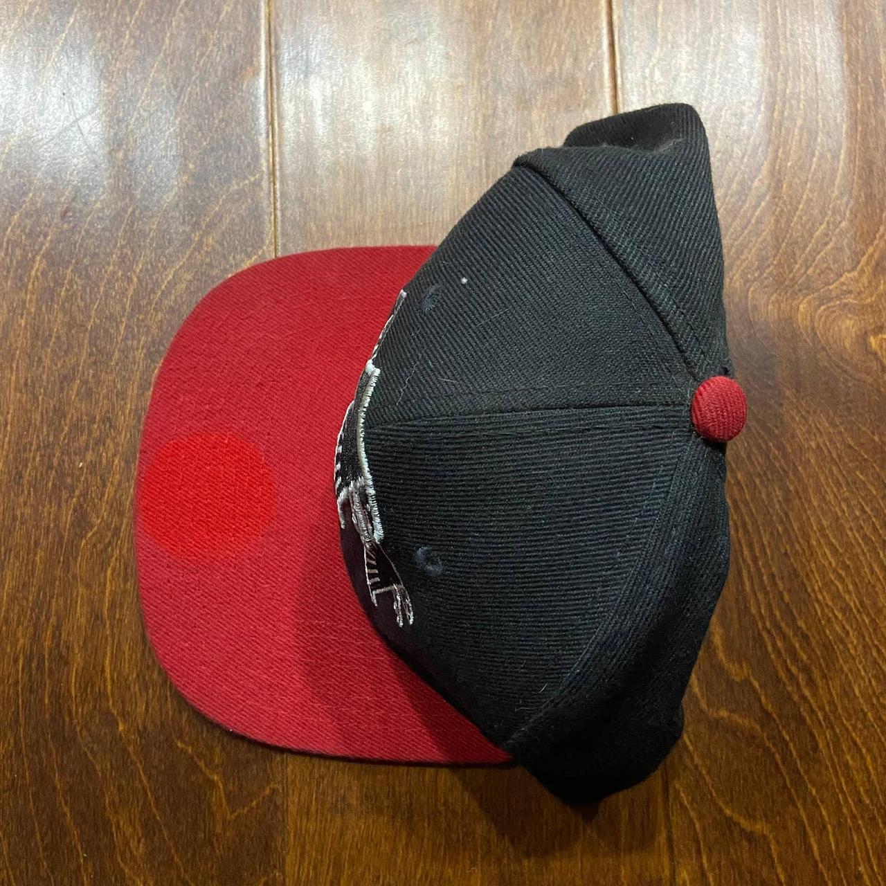 Mitchell & Ness Atlanta Falcons Two-Tone Black Red - Depop