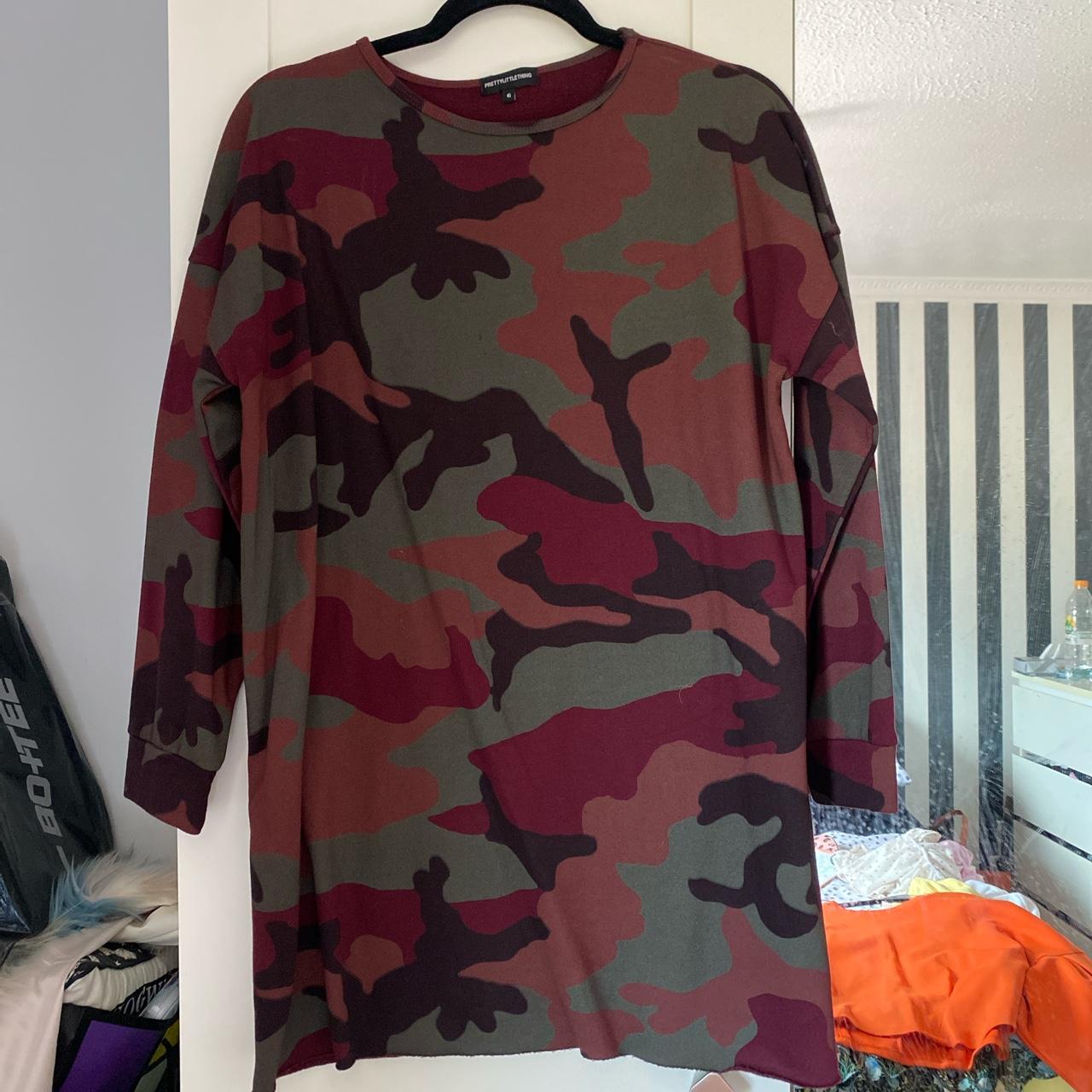 plt camo dress