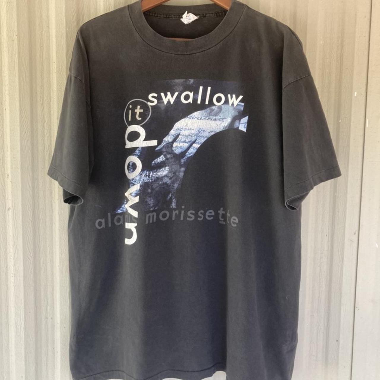 Vintage 1996 Alanis Morissette Swallow It Down Can't Not store Tour Shirt