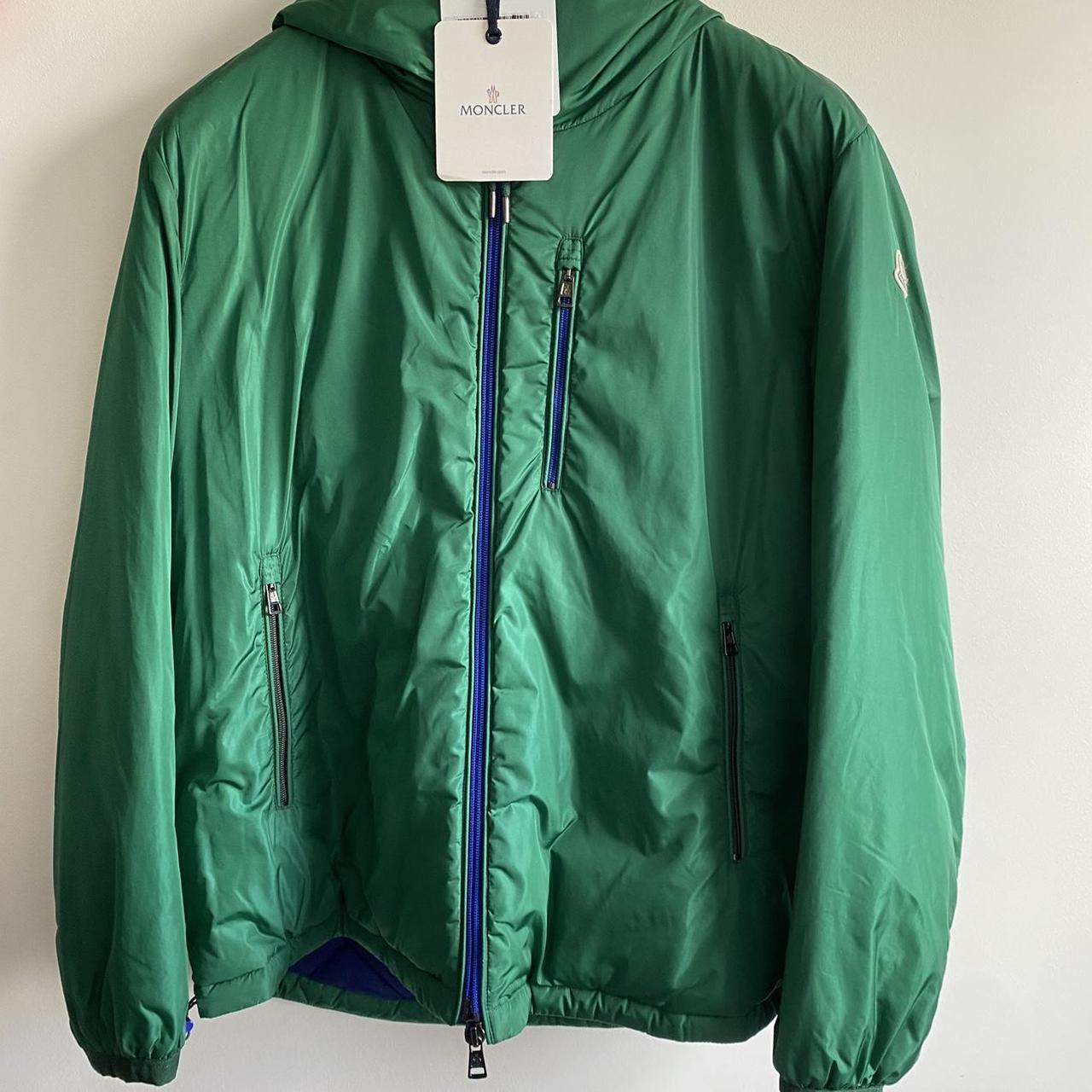 Moncler mens forest green guimet jacket Great... - Depop