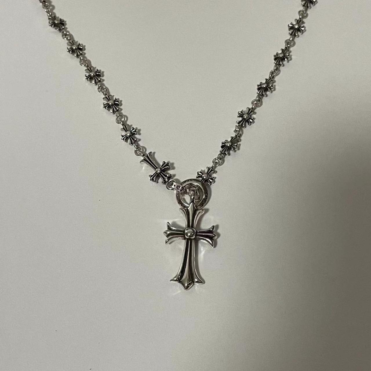 Dagger Necklace Necklace Men's Necklace Titanium Steel Cross