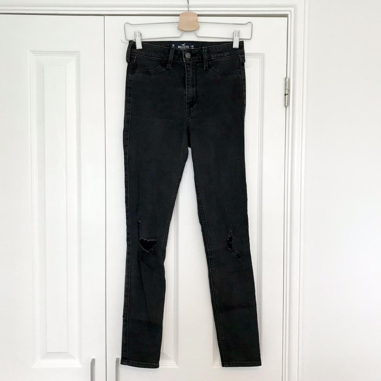 Hollister Co. Women's Black Jeans | Depop