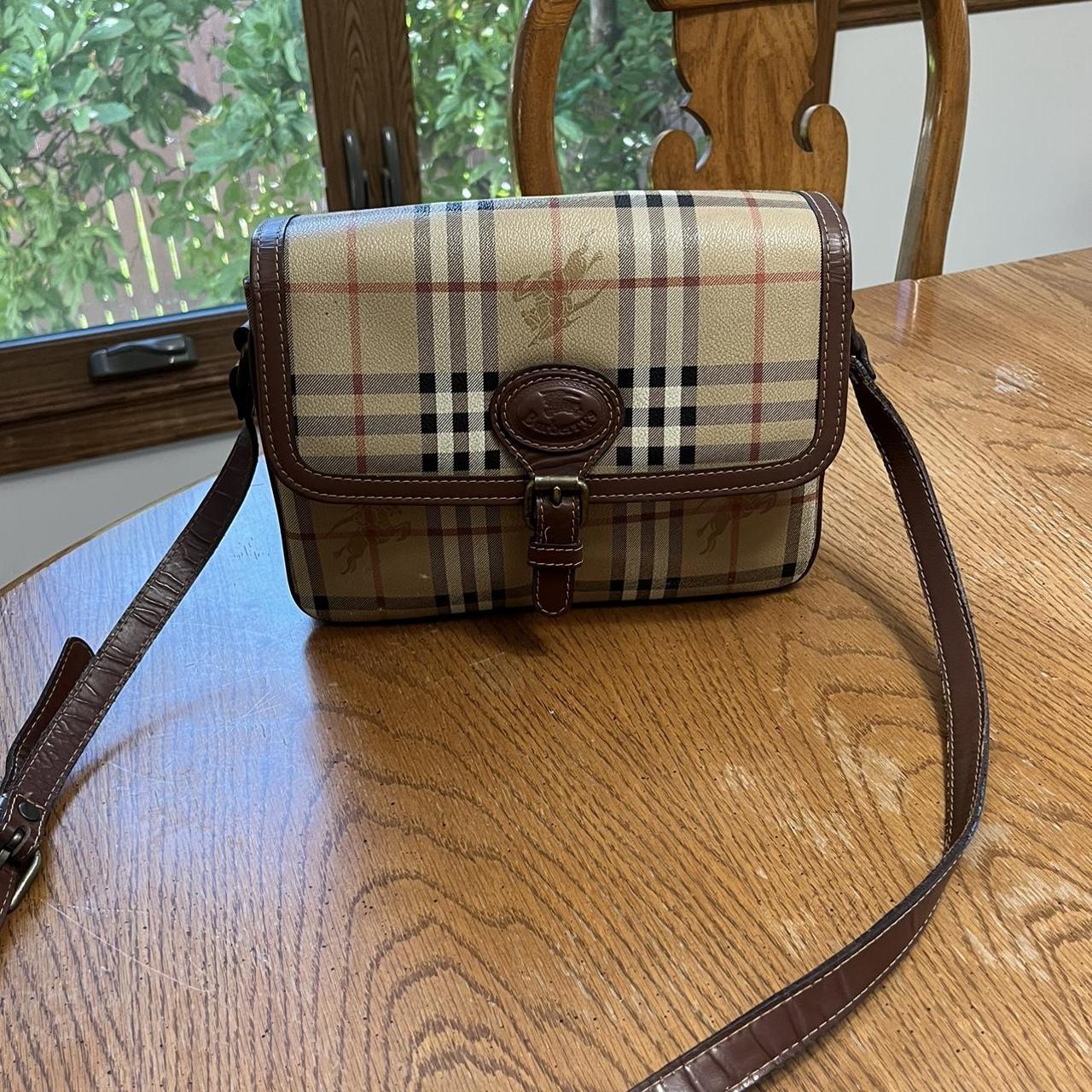 authentic vintage burberry bag