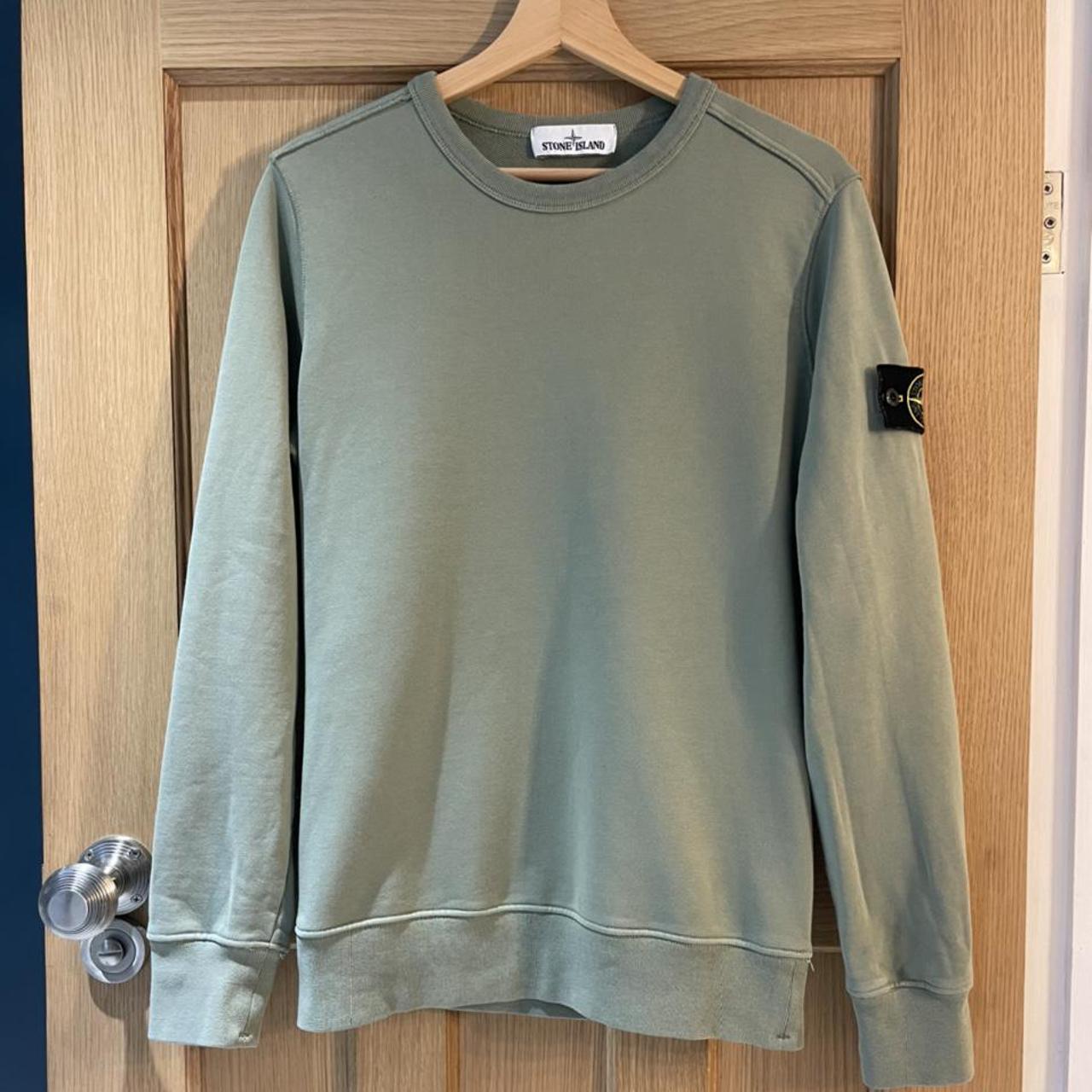 stone island jumper depop