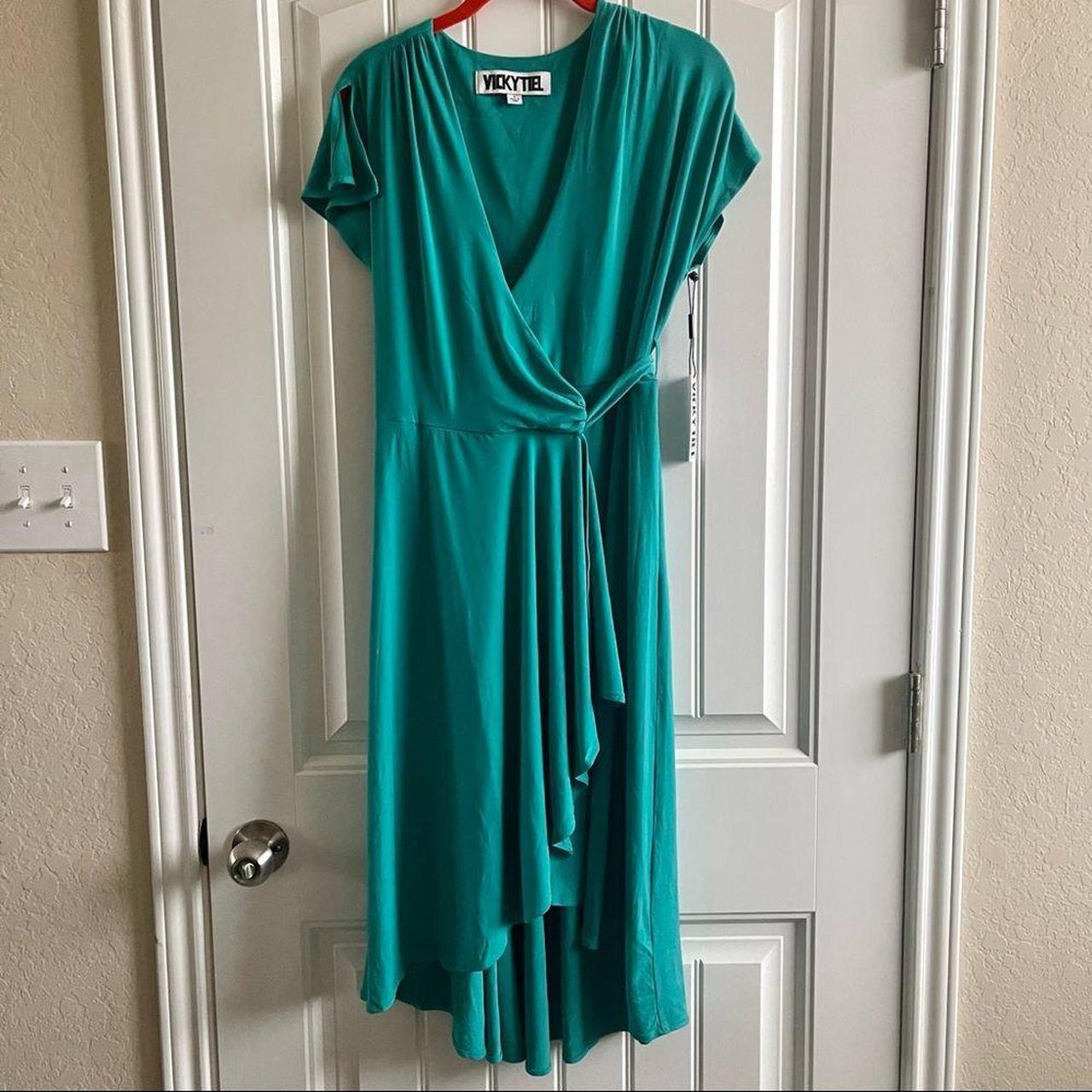 Vicky tiel clearance wrap dress