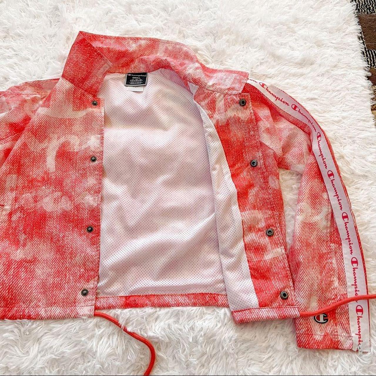 Champion Women's Orange and Pink Jacket (4)