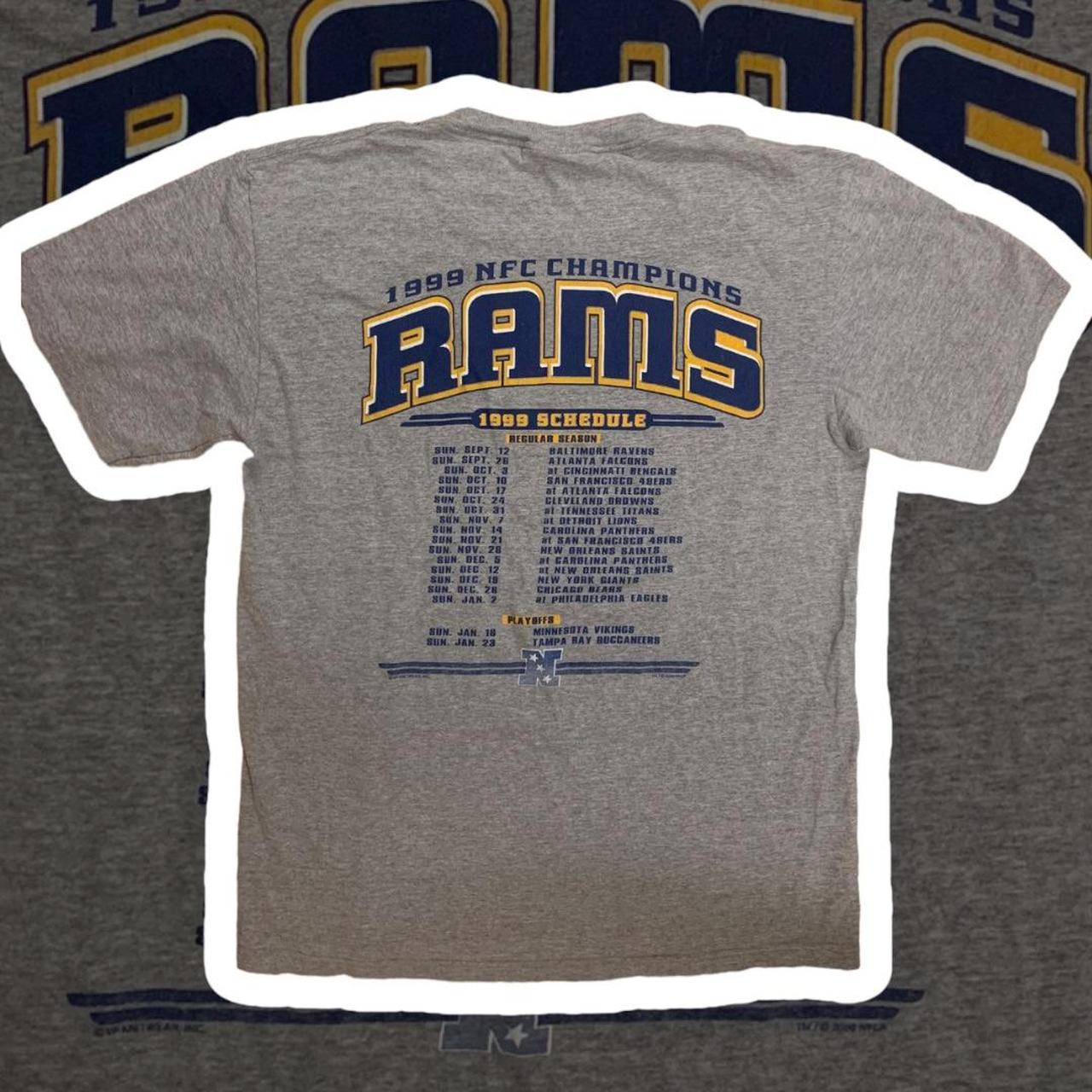 1999 C-USA Rams NFC Champions Tee szM ‼️PLEASE DM ON - Depop