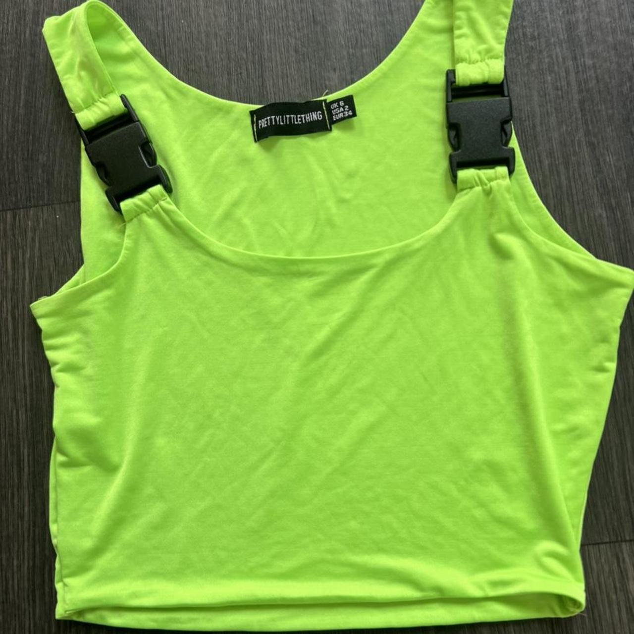 PLT buckle rave top Paid £23 Wore once - Depop